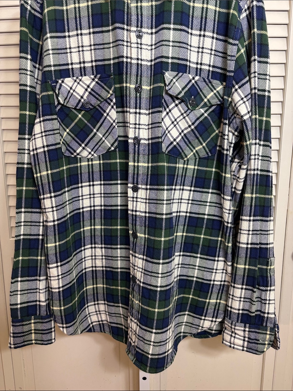 J. Crew Wallace & Barnes Cotton Twill Workshirt Medium - Picture 6 of 11